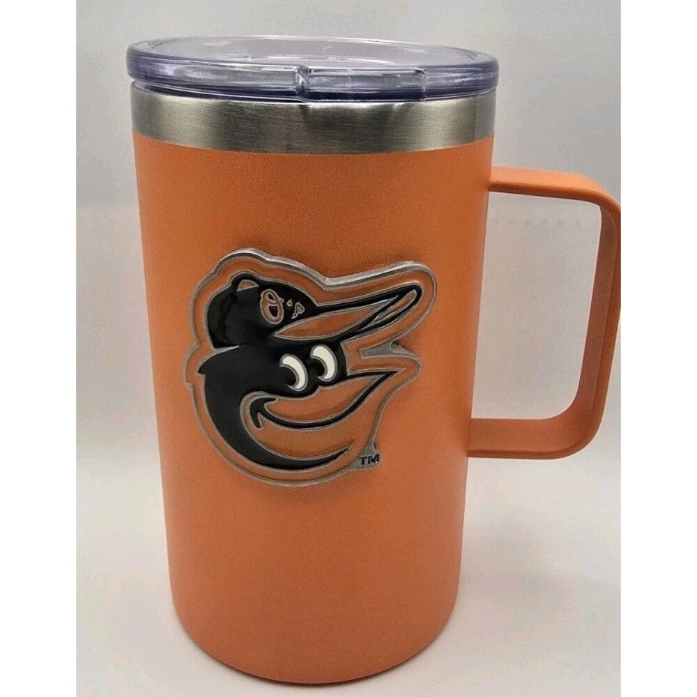 MLB Baltimore Orioles 18 oz. Insulated Great American Travel Mug